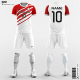 Retro Soccer Jersey Red