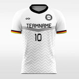 Retro White - Custom Kids Soccer Jerseys Design Chevron