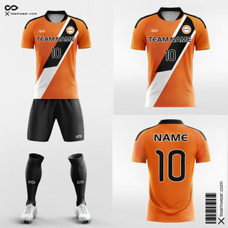 Ribbon Soccer Jerseys Orange