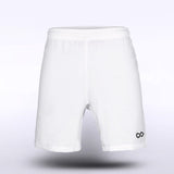 White Artificial Intelligence Adult Shorts