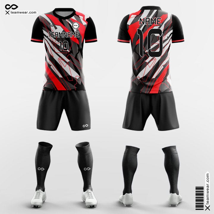 Figure - Custom Soccer Jerseys Kit Sublimated for Women-XTeamwear