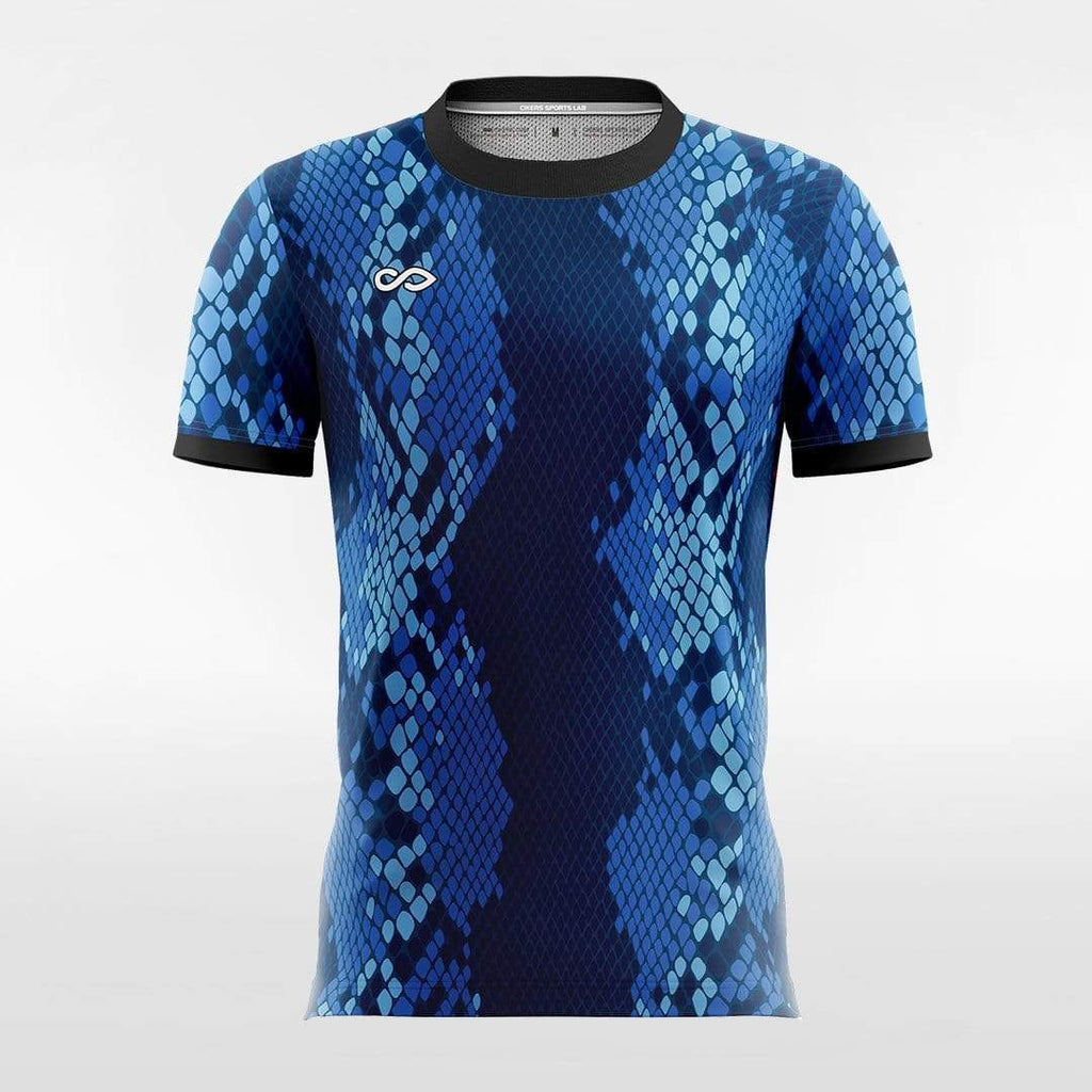 Blue Squama Soccer Jersey