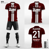 Striped Soccer Uniforms Custom Design