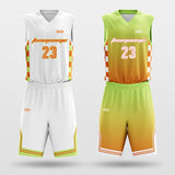 Sunset - Custom Reversible Sublimated Basketball Jersey Set
