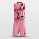 Pink Basketball uniform set