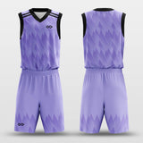 purple basketball jerseys design