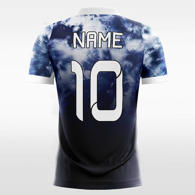 Retro Arena - Custom Soccer Jerseys Kit Navy Blue Design