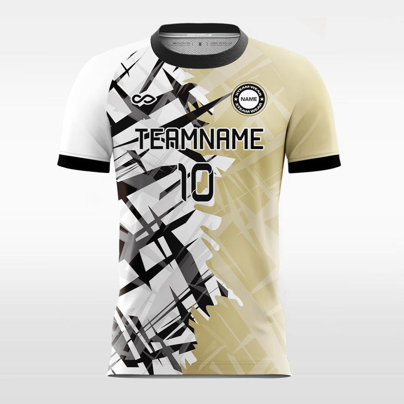 Black Gold Gradient - Women Custom Soccer Jerseys Design-XTeamwear