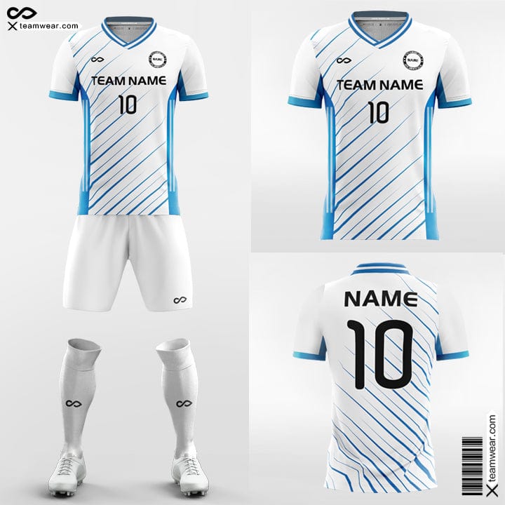 Blue Football Kits, Light Blue Football Kits