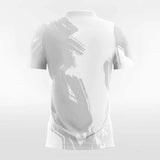 White and Grey Soccer Jerseys for Kids