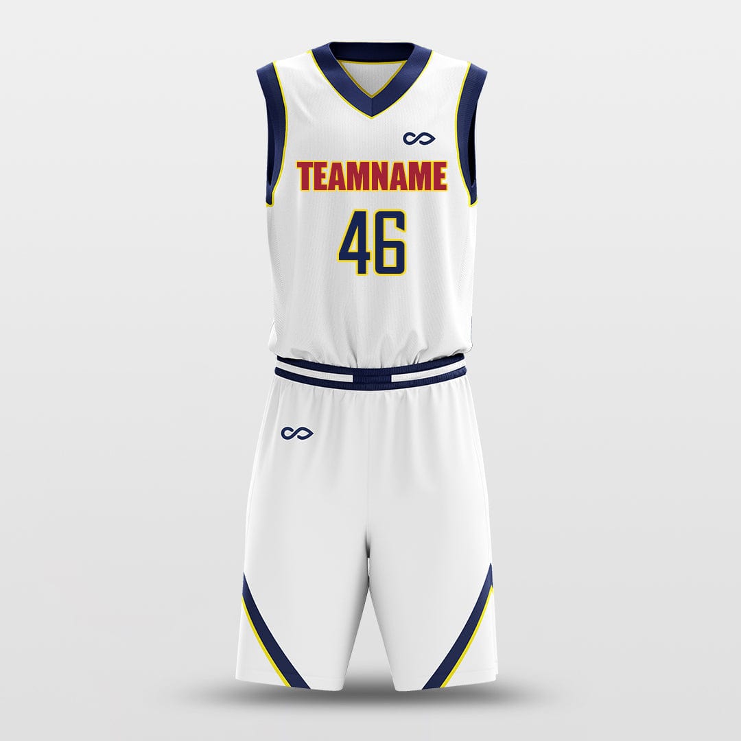 Nuggets White - Customized Basketball Jersey Design for Team-XTeamwear