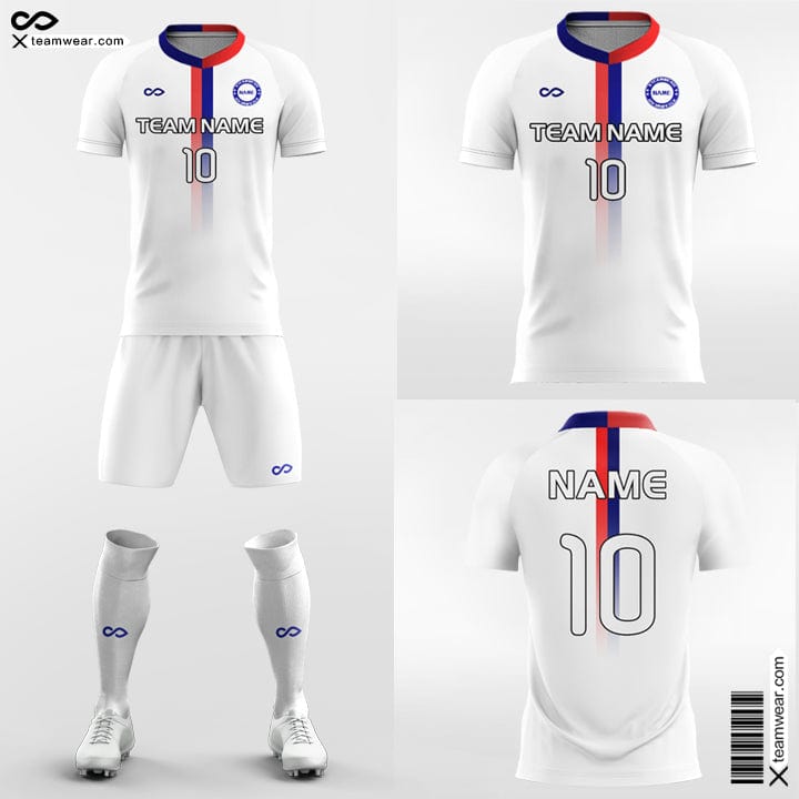 Soccer Jersey Or Football Kit Template For United States Of