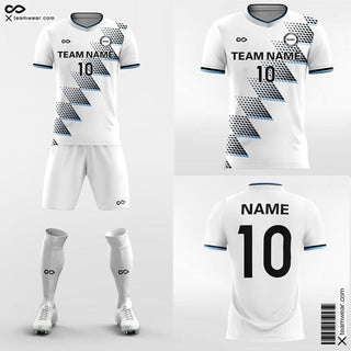 White Soccer Jersey Kit for School