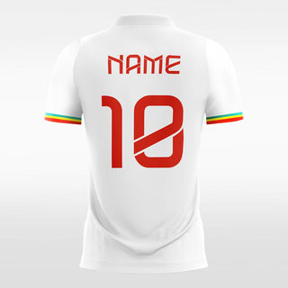 White Soccer Jersey