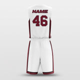 Miami Heat White - Customized Basketball Jersey Design-XTeamwear