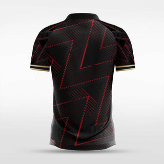 black soccer jersey for men