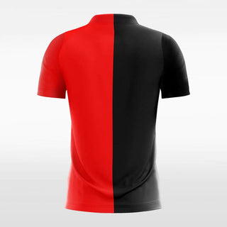 women jerseys red and black split