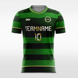 Contrast Stripe - Custom Womens Soccer Jerseys Design Green