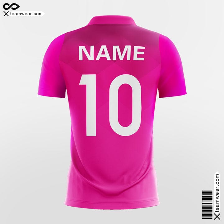 Cool Gradient Plaid - Custom Soccer Jerseys Kit Pink Design-XTeamwear