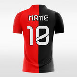 womens jerseys design red and black