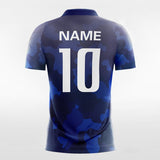 Pop Camouflage - Custom Womens Soccer Jerseys Design Navy Blue