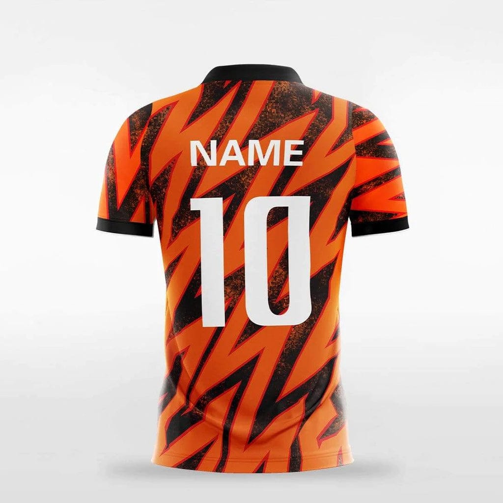 Design Orange Soccer Jerseys, Orange Football Shirts Print-XTeamwear