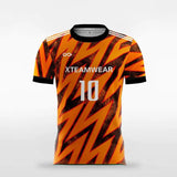 Pop Camouflage - Custom Women Soccer Jerseys Design Orange
