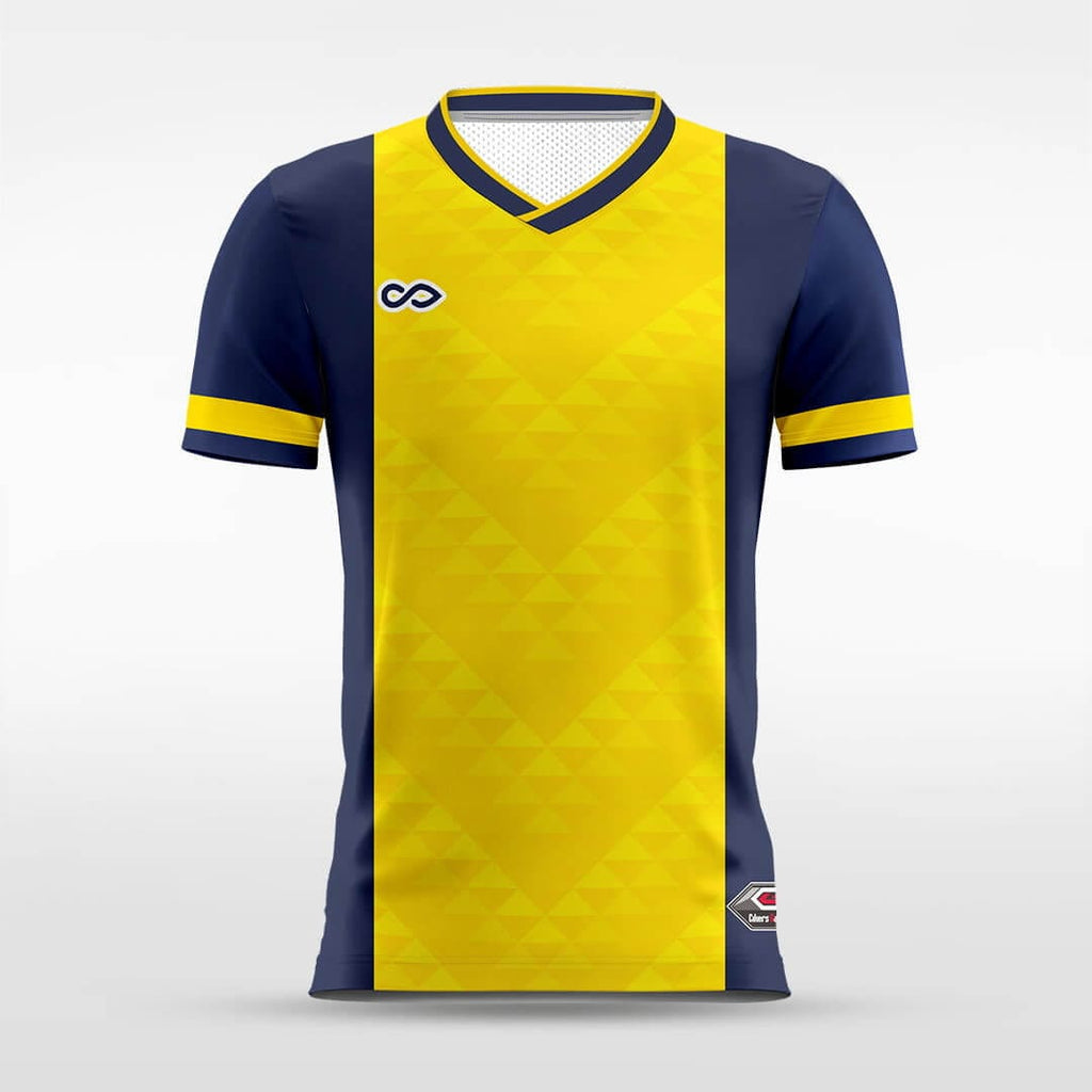 yellow soccer team jerseys