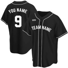 XTeamwear Black / S Home Boy - Customized Men's Sublimated Full-Button Baseball Jersey