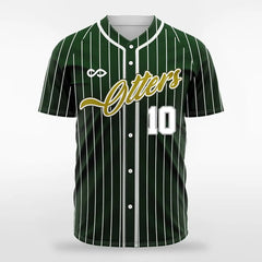XTeamwear Green / S Chivalry - Customized Men's Sublimated Button Down Baseball Jersey