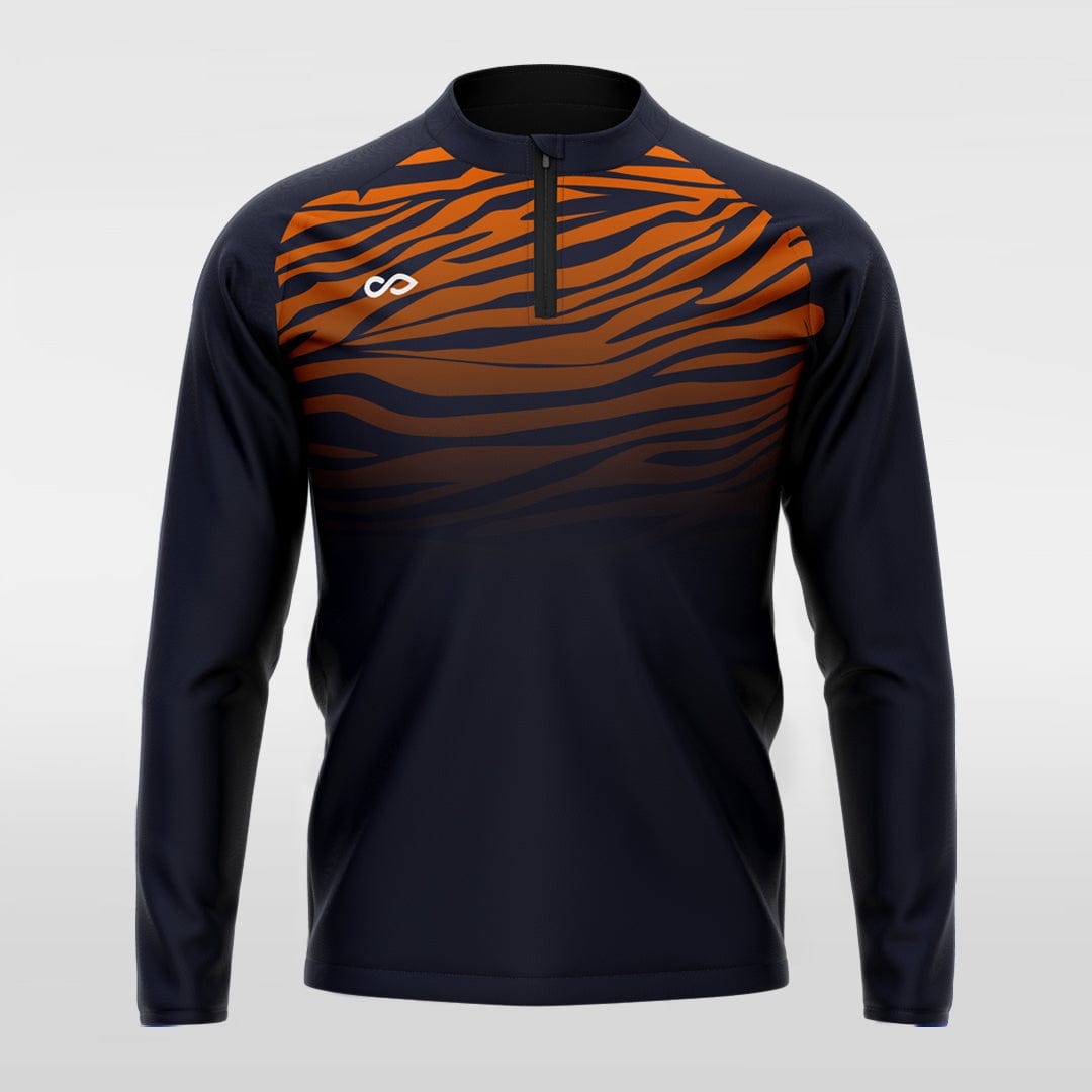 XTeamwear Jackets Zebra - Customized Men's Sublimated 1/4 Zip Jacket
