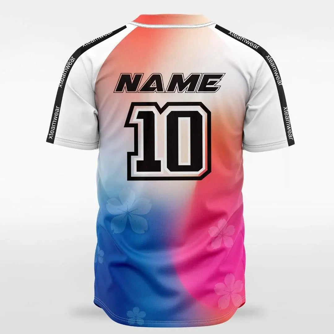 XTeamwear Sensei - Custom Men Sublimated Button Down Baseball Jersey