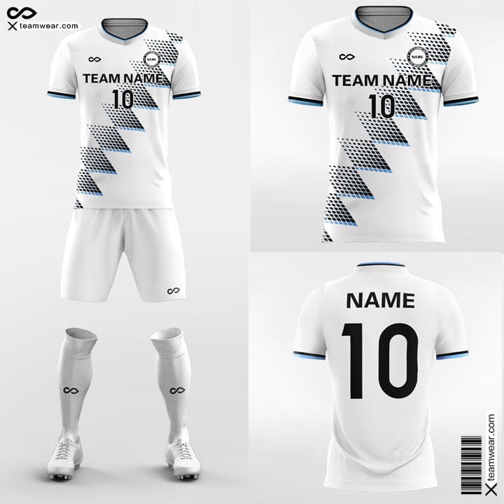XTeamwear Soccer Uniforms Argyle-Print - Custom Soccer Jerseys Kit Sublimated for School