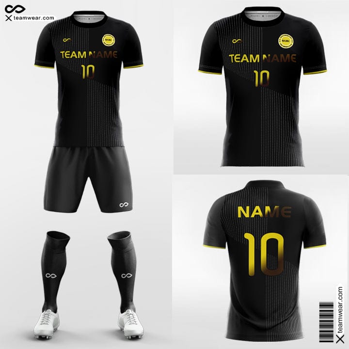 XTeamwear Soccer Uniforms Pinstripe - Custom Soccer Team Uniform Sublimated for Kids