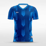 custom blue soccer jerseys